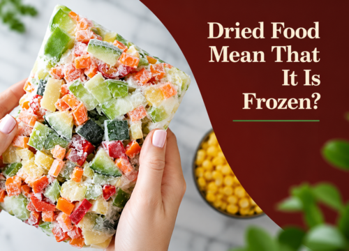 Does Freeze Dried Food Mean That It Is Frozen?