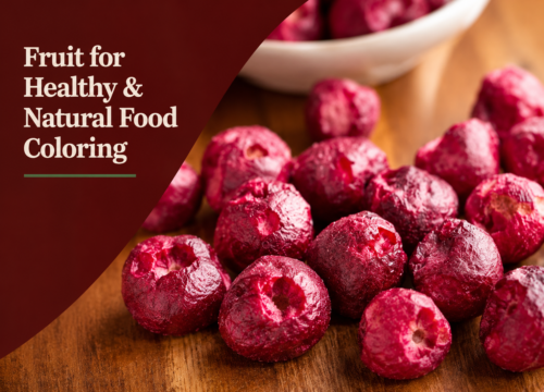 Healthy and Natural Food Coloring Options with Freeze Dried Fruit