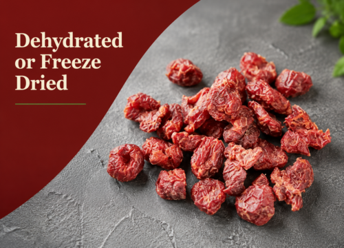What Is The Difference Between Dehydrated & Freeze Dried Food?